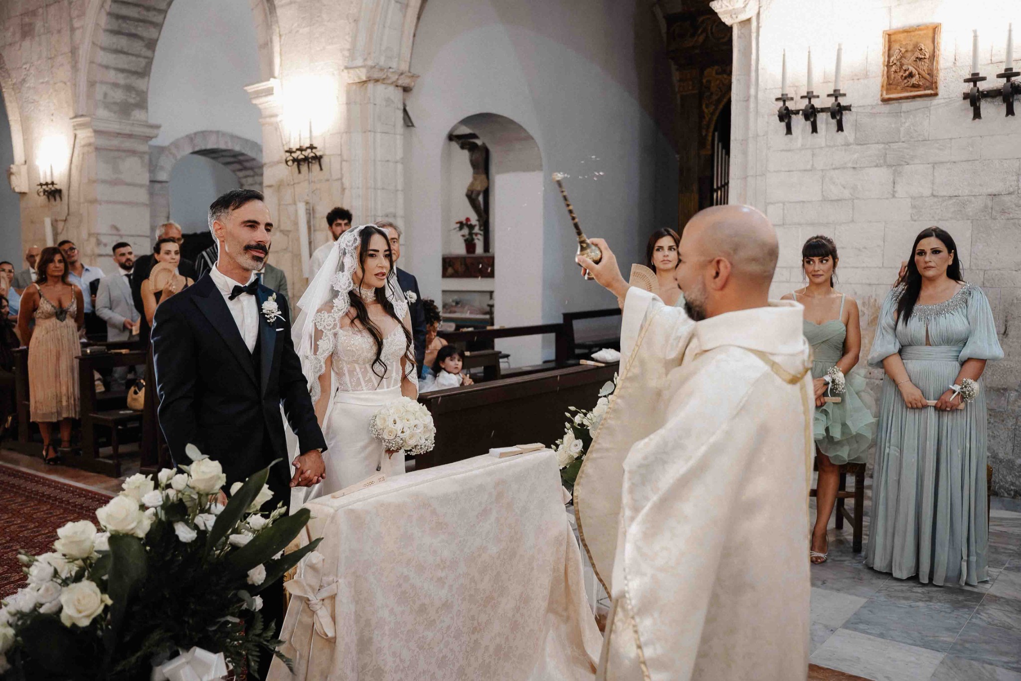 L’arrivo della sposa in chiesa