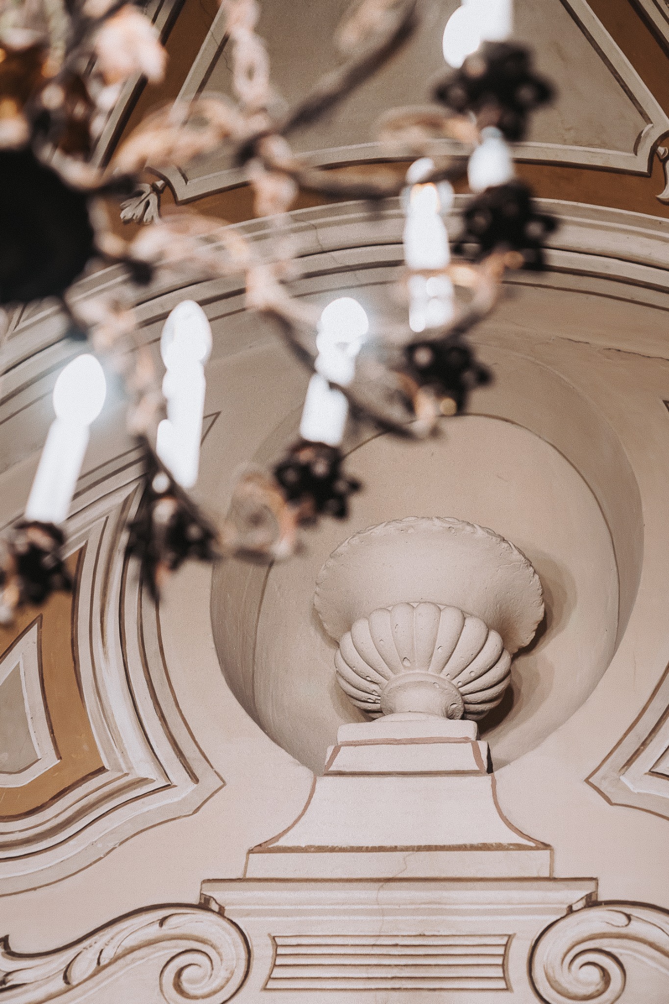 Dettaglio architettonico della chiesa