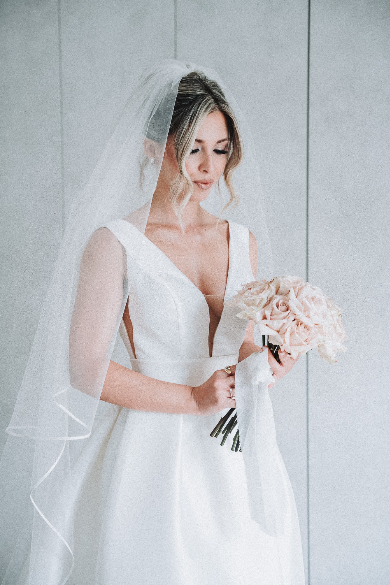 La sposa con il bouquet